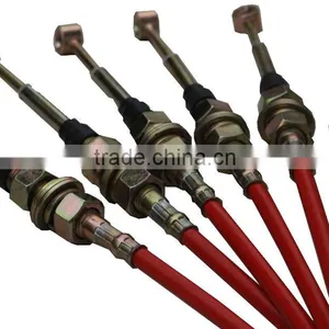 Auto Parts Wholesale Red PVC Outer Casing Auto Gear Shift Cable With Dust Cover thumbnail-4