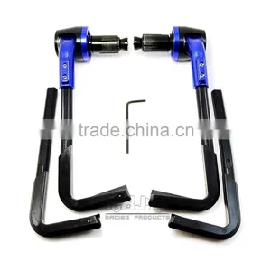 BJ-LG-003 Aftermarket Blue Bent Style 7/8" 22mm CNC Motorcycle Lever Guard thumbnail-3