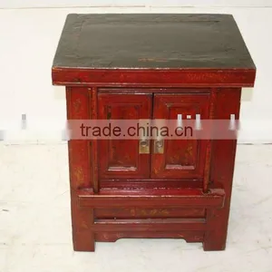 Chiese Antique Golden Painting Bedside thumbnail-1