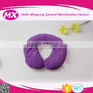 Microwaveable Heated Flax Seed and Lavender Massage U Shape Travel Heat Therapy Neck Pillows thumbnail-4
