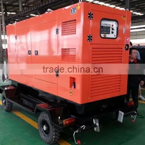 100kVA Trailer Generator by Cummins Engine thumbnail-1