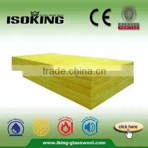 ISOKING Heat Insulation High Density Glass Wool Boards thumbnail-1