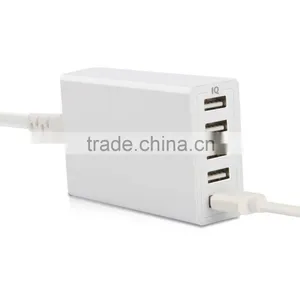 HOT 25W 4-Port Desktop Charger Smart Portable Travel Charger thumbnail-1