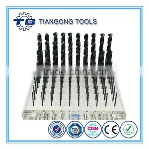 HSS Fully Ground Drill Bit Black Finish, HSS Black Twist Drill Bit thumbnail-1