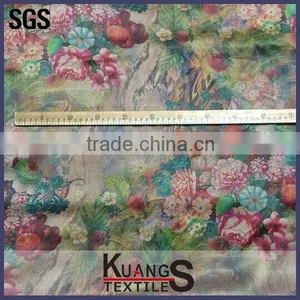 100% Digital Print Italian Silk Fabric for Scarf or Garment Quality Choice Most Popular thumbnail-4