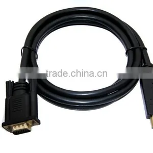 6Ft 1.8M DisplayPort DP Male to VGA/RGB Male Cable for ATI HP DELL Apple Macbook Air Monitor thumbnail-3