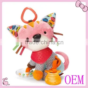 Colorful Baby Stuffed Animals Teeth Toy Plush Toy Horse Stuffed Animal Toy thumbnail-3