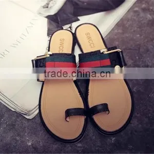 2016 Summer New Fashion Casual Hasp Flat Roman Sandals thumbnail-2