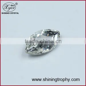 High Quality Clear Navettes Crystal Jewelry Stone thumbnail-1