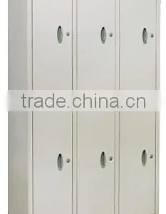 Wardrobe Storage Cabinet Furniture/4 Doors Steel Storage Cabinets thumbnail-1
