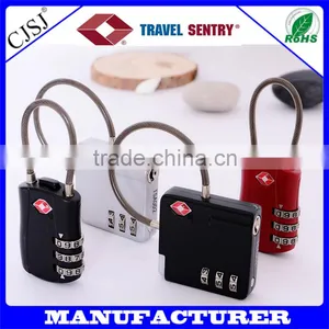 TSA529 3 Dials Travel Luggage Cable TSA Lock thumbnail-1