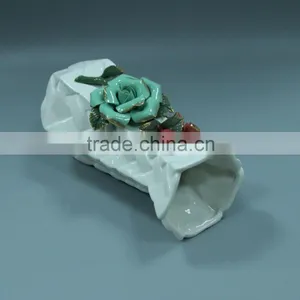 Handmade Ceramic Glazed Craft Vase Decoration thumbnail-2