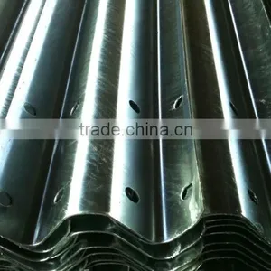 Highway Guardrail Beam Shape (ISO Certificate),anti-collision Guardrail for Sale thumbnail-5