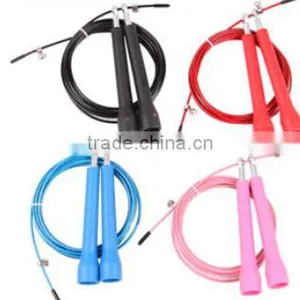 Fashion Stainless Steel Wire Jump Rope Professional for Sale thumbnail-3