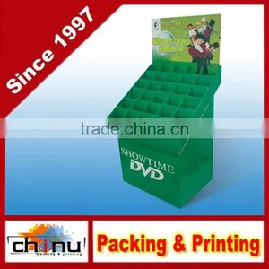 DVD VCD CD Paper Corrugated Board Pallet Display (320012) thumbnail-1
