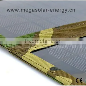 15W Flexible Folding Solar Panel USB Charger for PDA Mp4 Mp5 Iphone 4 4s 5 MS-015FSC thumbnail-3
