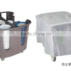 Rotomolded Plastic Adjustable Dish Carts Approved by FDA,CE,ISO thumbnail-3