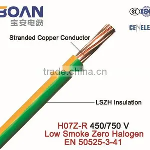 H07z-R Electric Wire 450/750V Cu/Lszh LS0H Cable thumbnail-1