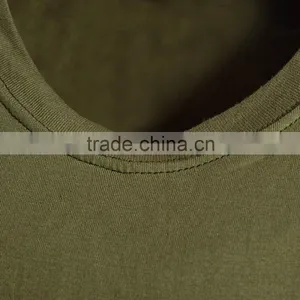 Military Camouflage Army 100% Cotton Army Green Plain T-Shirt Quality Choice thumbnail-4