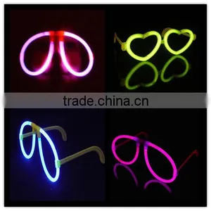 Glow Eye Glasses,Glow Stick Glasses Light up Glow Eyeglasses thumbnail-1