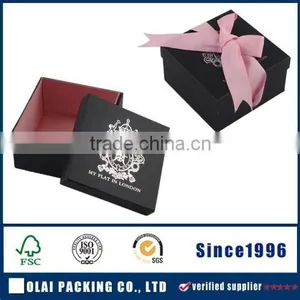 Popular Black Paper Chocolate Gift Box Wholesale thumbnail-1