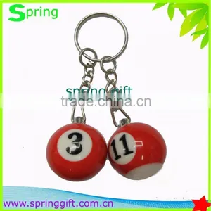 Promotion Billiards Ball Key Chain thumbnail-1
