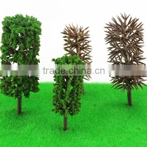 2015 New, Scale Models, Family Model Tree,Ho Scale Model Train Layout Tree, Large Plastic Trees,MT-27 thumbnail-1