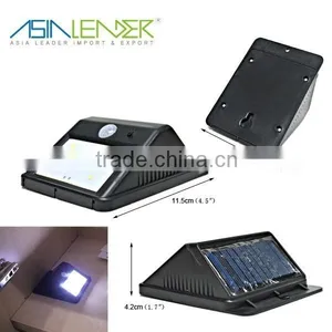 Waterproof 4SMD Solar LED Sensor Light thumbnail-1