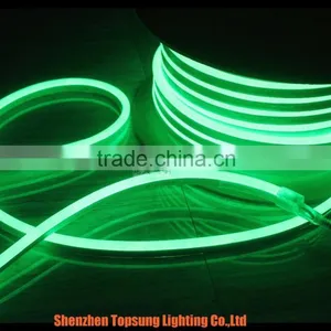 150' Spool 12v Hotsale Green Mini Led Neon Flex Rope Lights 8*16mm for Outdoor Decoration thumbnail-6