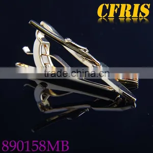 New Style Tableware Tie Bar Knife and Fork Tie Clip thumbnail-2