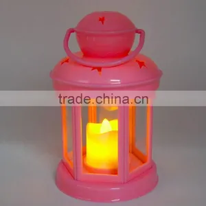 Promotion Poppas BS10 Classic Colorful Hurricane Lantern,Home Decoration Wedding ABS Plastic Lantern thumbnail-3
