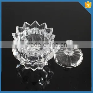 LXHY-J002 Luxury Crystal Glass Jar With Lid thumbnail-3