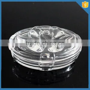 Crystal Glass Storage Sugar Candy Jar With Lid / Bowknot Trinket Pot thumbnail-3
