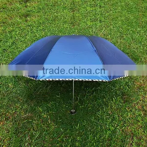 uv Protection 3 Folding Umbrella thumbnail-1
