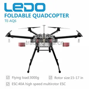 LEDO TE-AQ6 Aircraft Remote Control Unmanned Aerial Drone Remote Control Six Axes Foldable rc Quadcopter Helicopter thumbnail-1