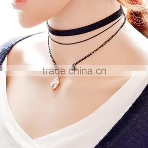 IN STOCK Highquality Hot Popular Sexy Black Girl Chocker Necklace Wholesale Quality Choice thumbnail-2