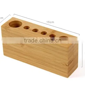 Wood Bamboo Craft Bamboo Pen Holder thumbnail-2