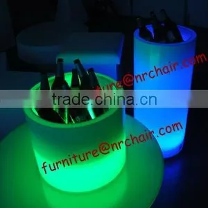 Shanghai NRbrand Furniture Pub Acrylic LED Plastic Ice Barrel Cooler Outdoors thumbnail-1