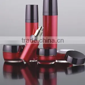 Double Wall Plastic Cream Container, Skin Care Face Cream Container, Acrylic Body Cream Container thumbnail-1
