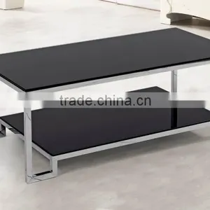 Modern Glass Coffee Table PT-T016 thumbnail-1