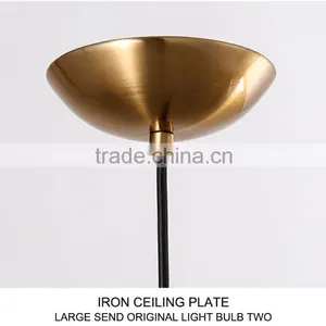 Global Round Metal Simple High Quality Chandelier Ceiling Lamp Ceiling Light thumbnail-4