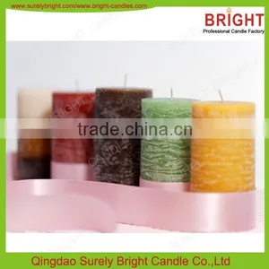 New Popular Rustic Pillar Candles Wholesale Quality Choice thumbnail-1