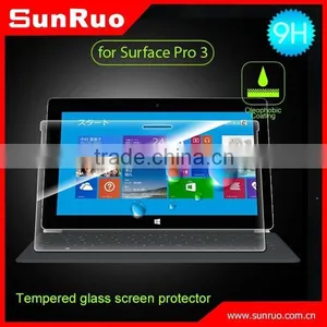 Japanese Glue 2.5D Round Edge Tempered Glass Screen Protector for Surface Pro3 thumbnail-1
