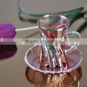 CREATIVE HOT SALING MACHINE PRESSED CUPS AND SAUCERS thumbnail-5