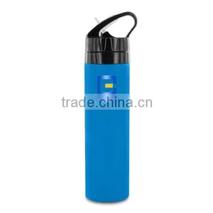 650ml Silicone Water Bottle thumbnail-1