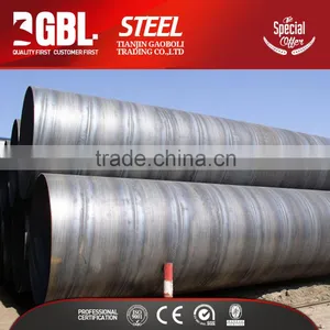Latest Building Materials SSAW Drainage Steel Pipes thumbnail-1
