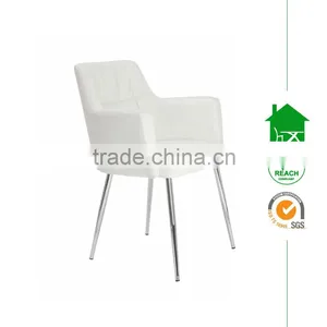 DC-2502 Luxury Modern White Reception Chair thumbnail-1