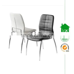 DC-2503 Morden Cheap PU Leather Checkers Dining Chair thumbnail-1