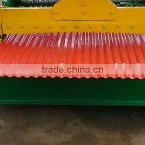 Corrugated Roll Forming Machine for Aluminium/steel/metal Roofing Sheets thumbnail-1