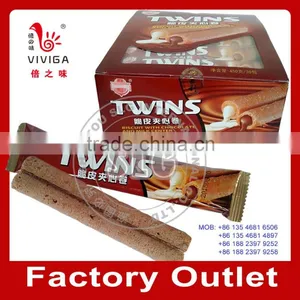 Delicious Chocolate Flavor Twins Egg Roll Biscuit thumbnail-1